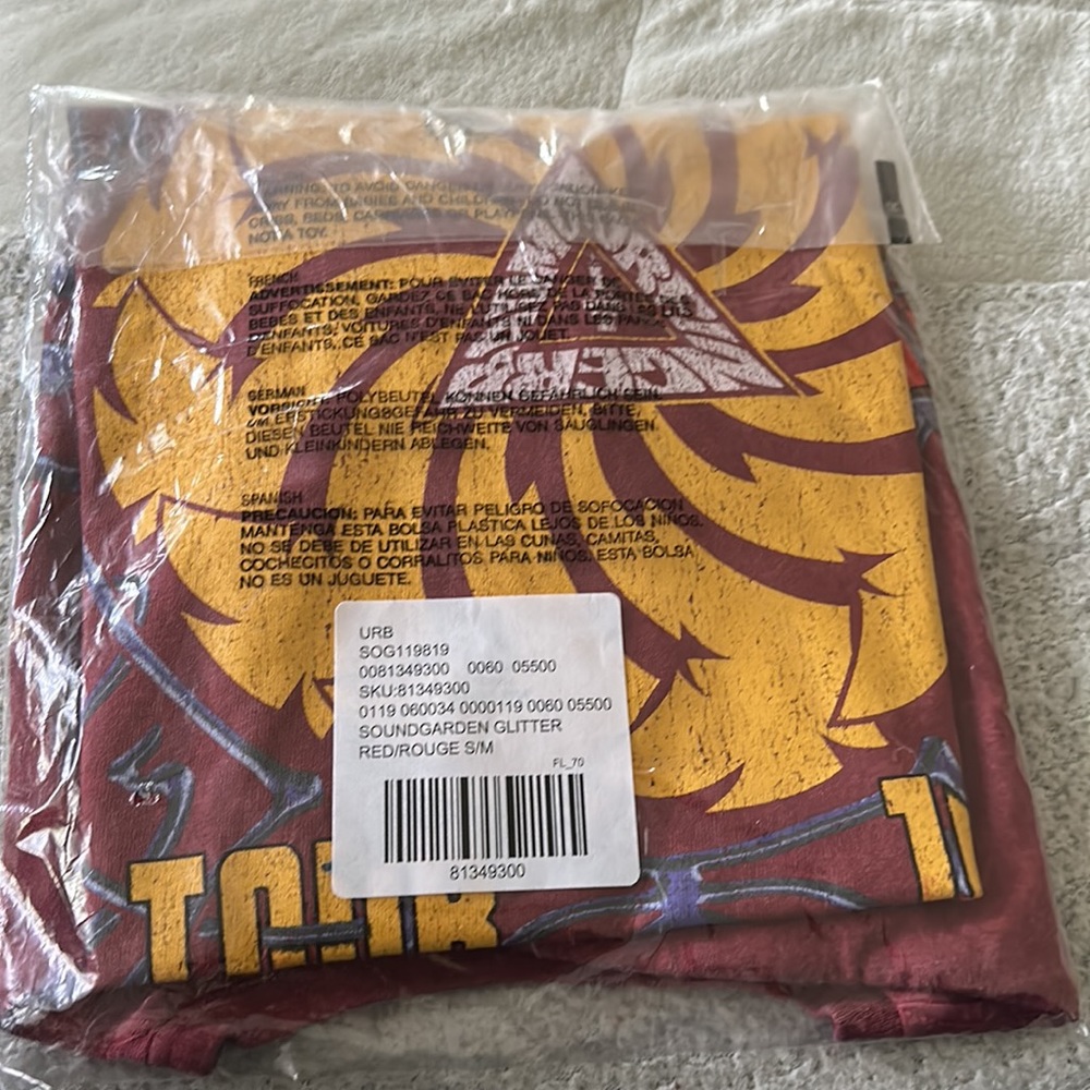 NWT Urban Outfitters | Soundgarden Tour T-Shirt Dress | S/M - Picture 4 of 8